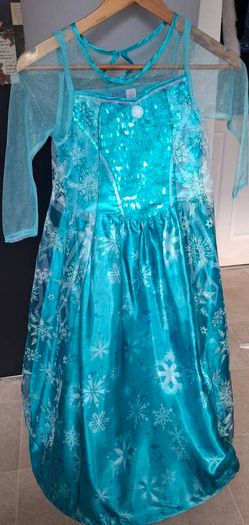 Elsa dress.
