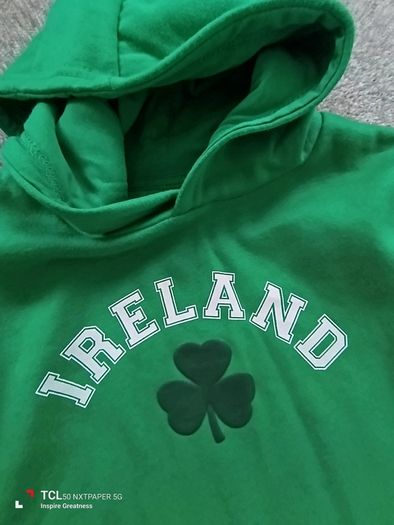 St Patrick's boy's hoodie. Age 4