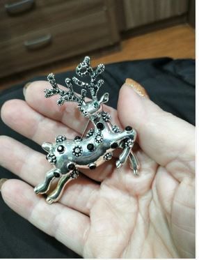 Deer Brooch