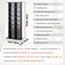 Media Storage Cabinet Holds 464 CDs Image 5