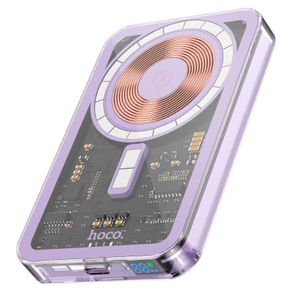 Power bank Q14 Ice Crystal PD20W + QC3.0 wireless charging 5000mAh