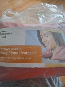 Heat Pack ..  Help Ease Neck Pain with this Cherrystone Microwavable Heatpack