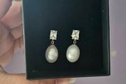 Thomas Sabo Pearl Drop Sterling Silver Earrings