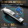 Beard Trimmer Men, Waterproof Electric Razor for Nose, Body, Face and Mustache, Cordless Hair Clippers Shavers for Men Grooming Kit, Gifts for Husband Father Image 4