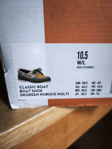 Timberland classic boat