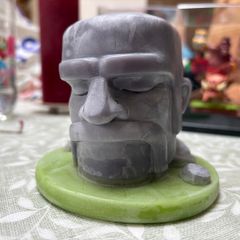 Clash of Clans Old Barbarian Statue Candle Official Supercell Rare