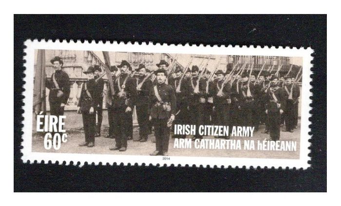 2014 Ireland Irish Citizen Army Commemorative Stamp Mint Never Hinged (MNH)