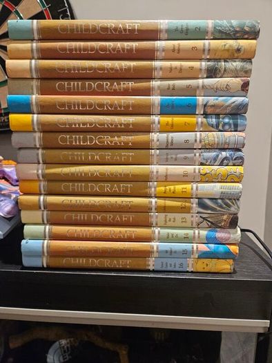 Childcraft 2-16 vintage books