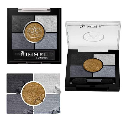 Rimmel Glam'Eyes HD 5-Colour Eyeshadow Palette - 21 Golden Eye - New