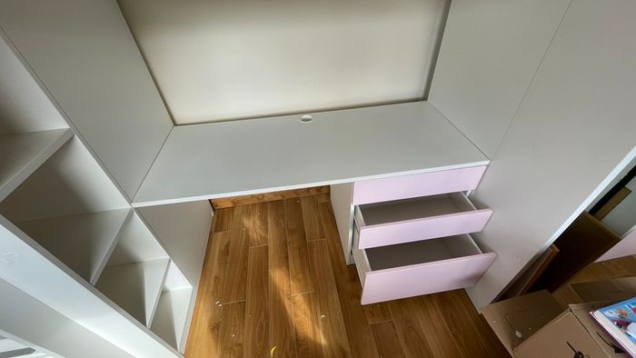 IKEA SMASTAD loft bed with desk & storage excellent condition