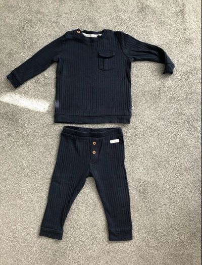 River island baby boy navy set 6-9m
