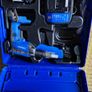 Rawlplug 18v Cordless Auto feed  screw gun. Plasterboard 2x batteries Image 2