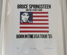 Bruce Springsteen Art Priny