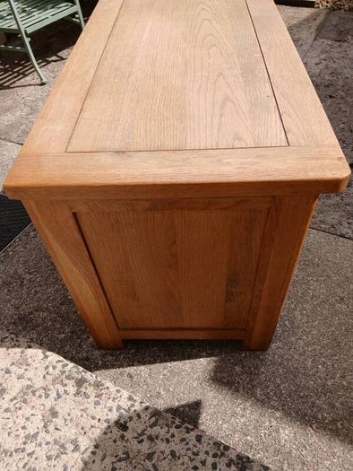 oak tv unit