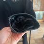 Pinko wool pea coat with fur hood Image 5
