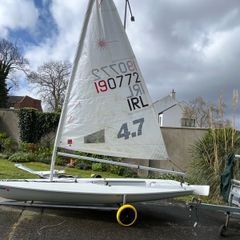 Laser sailing boat for sale