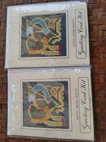2 Embroidery Greeting Card Kit