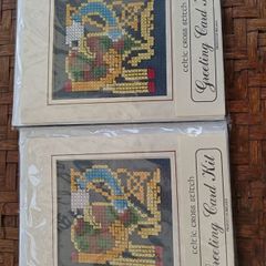 2 Embroidery Greeting Card Kit
