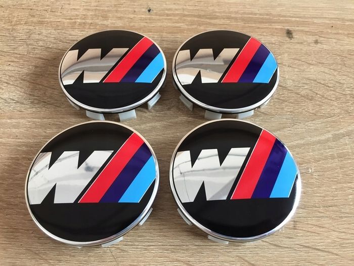 4 x Alloy Wheel Centre Caps 68mm for  BMW F-series E Series