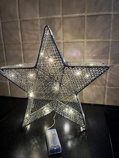 Battery Operated Christmas Star