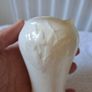 Belleek brown stamp bud vase Image 3