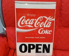 vintage coca cola sign