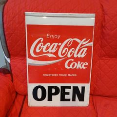 vintage coca cola sign