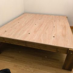 Bed frame - wooden frame