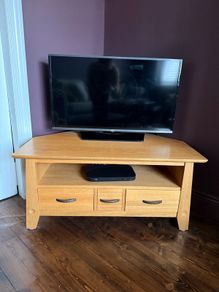 Solid wood TV Stand and Side Table
