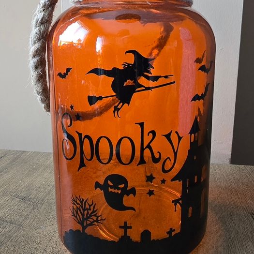Large Halloween jar