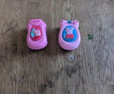 2 Peppa pig toy phones Battery operated