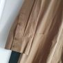 COS camel cotton longline shirt dress / coat Sz 12 - 16 Rrp 89 (New) Image 3