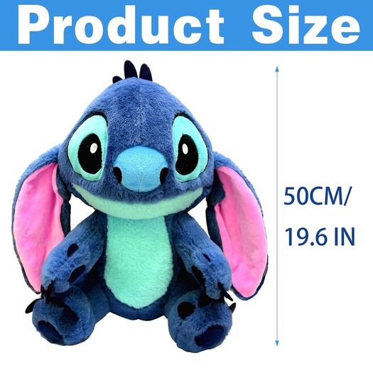Brand New PIIMNT Stitch cuddly toy, 50cm Stitch cuddly toy XXL,