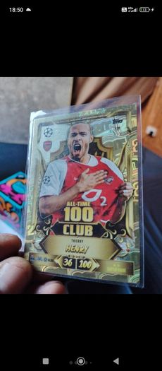 tierry Henry Golden card