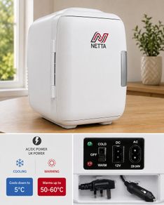 Portable 5L Mini Fridge Cooling And Warming Function - AC/DC