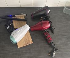 Hair dryers, hair straightener