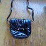 Ladies Black Patent Handbag for Sale Image 2
