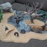Rare Schleich Watering Hole Playset Image 2