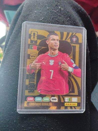 Christiano Ronaldo Golden Panini Card