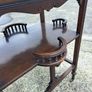 Edwardian mahogany side table Image 3