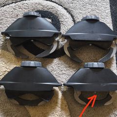 Car roof rack mounts.