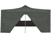 Folding Gazebo with 4 Sidewalls 5x5 m Anthracite