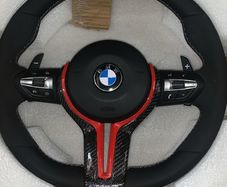 Brand new BMW M sport steering wheel carbon fiber