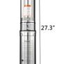 BRAND NEW 4 Inch 0.5HP 25GPM Submersible Deep Well Pump Stainless Steel Water Pump 96L/min 50M Head Garden Agricultural Irrigation Image 5