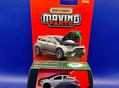Matchbox Moving Parts 2018 Ford Focus RS, new.