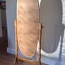 Large Oval Dressing Mirror Image 5