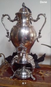 An antique large tea pot