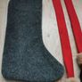 Christmas stockings and Santa legs Image 2