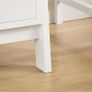 Modern Ladder Style Shelf Bookcase White Image 3