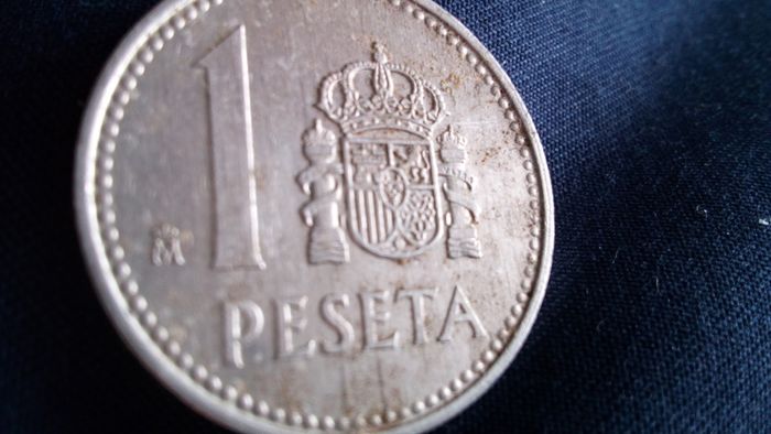 1 Peseta Coin. Spain 1984.